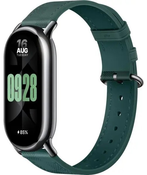 Ремешок для фитнес браслета Xiaomi Smart Band 8 Checkered Strap зеленый BHR7308GL